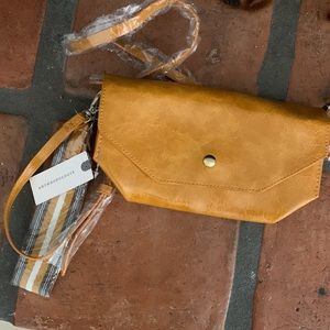 Used on time only. Adjustable leather Anthropologie crossbody
